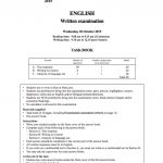 VCE 2015 English Section 3 (Unseen texts) with worked answers